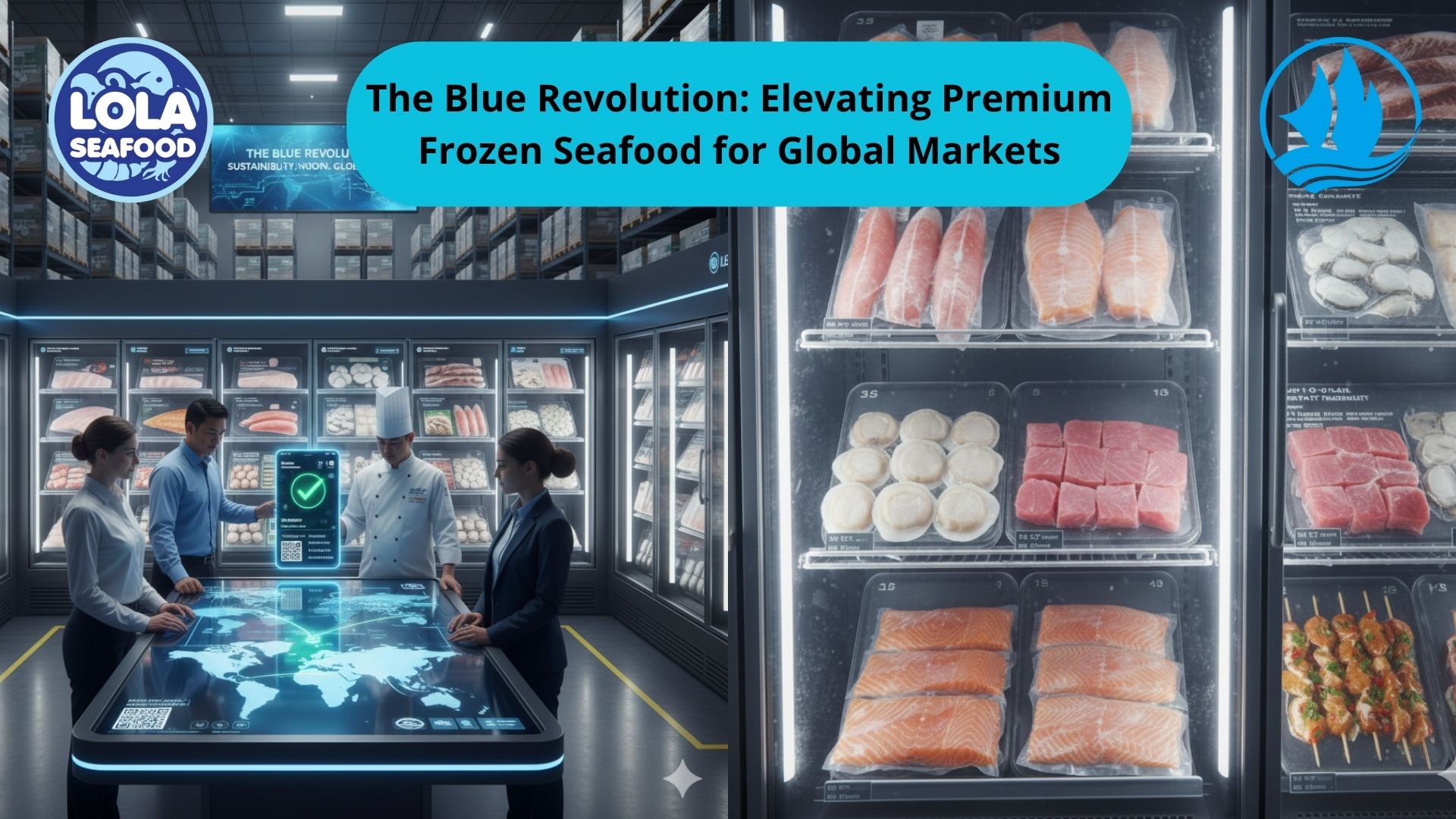 The Blue Revolution: Elevating Premium Frozen Seafood for Global Markets
